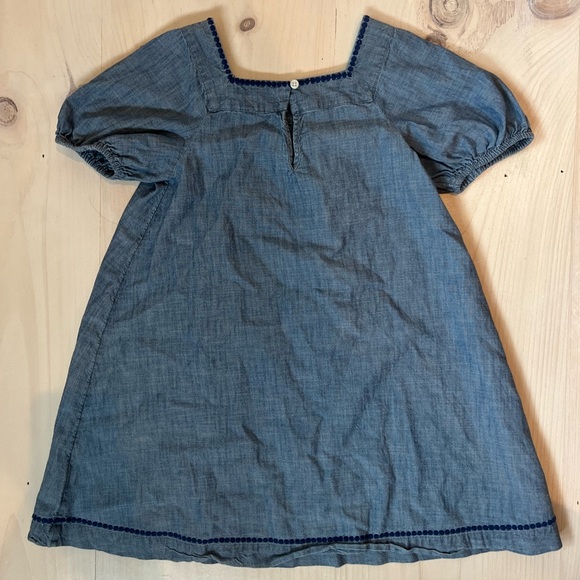 JCrew Crewcuts Girls Embroidered Dress NWOT Size 8 - Picture 2 of 4